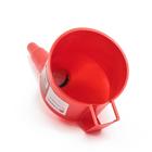 Воронка TORSO Для ГСМ с сеткой, диаметр 12 см, высота 27 см, МИКС - Фото 3