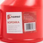 Воронка TORSO Для ГСМ с сеткой, диаметр 12 см, высота 27 см, МИКС - Фото 4