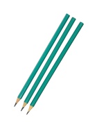 Карандаш чернографитный Calligrata, HB, шестигранный, пластиковый, зелёный корпус - Фото 6