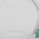 Контейнер для хранения еды Доляна, 150 мл, пластик, прозрачный, крышка бирюзовая - Фото 4