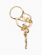 Брошь «Гимнастка» с хулахупом, цвет белый в золоте - Фото 3