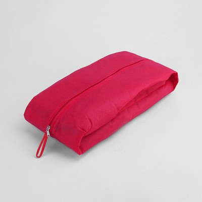 Сумка для обуви, отдел на молнии, цвет красный