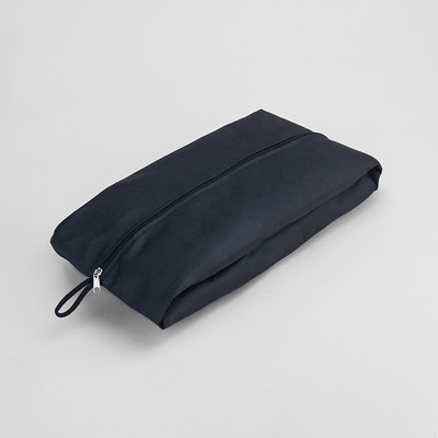 Сумка для обуви, отдел на молнии, цвет чёрный