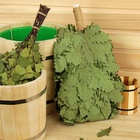 Веник для бани «Элитный», дубовый, 55 см, с обмотанной ручкой, «Добропаровъ» - Фото 2