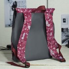 Рюкзак молодёжный с косметичкой, отдел на молнии, цвет серый - Фото 2