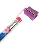 Карандаш чернографитный с ластиком «Гигант» Calligrata, 38 см, с точилкой, МИКС - Фото 4