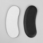 Пяткоудерживатели для обуви, на клеевой основе, пара, цвет чёрный - фото 9337710