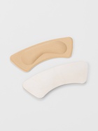 Пяткоудерживатели для обуви, на клеевой основе, 10×3.5 см, пара, бежевые - Фото 3