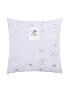 Наволочка декоративная новогодняя «Этель. Снежинка» 43×43 см, 100% п/э, серебро - Фото 7