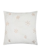 Наволочка декоративная новогодняя «Этель. Снежинка», 43×43 см, 100% п/э, золото - Фото 3