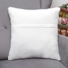 Наволочка декоративная «Этель. Звезда», 43×43 см, 100% п/э, серебро - Фото 2