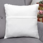 Наволочка декоративная новогодняя «Этель. Звезда» 43×43 см, золото - Фото 2