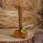 Сувенир полистоун "Лягушонок-музыкант и воробышек на кувалде" - Фото 1