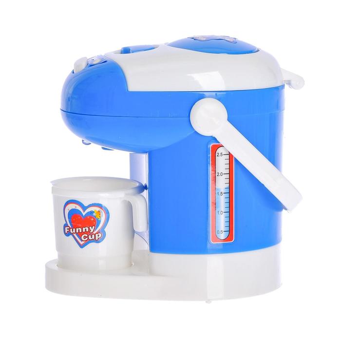 Игровой набор бытовой техники «Мой дом»: холодильник, миксер, термопот, блендер, цвета МИКС - фото 1883382849