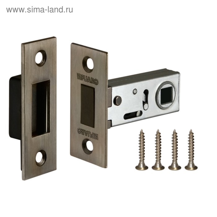 Защелка врезная Fuaro MAGNET M12-50-25 AB, цвет бронза