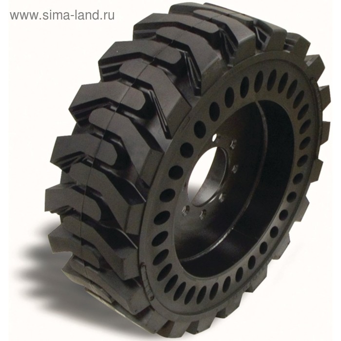Шина цельнолитая 31x10-20 Galaxy Beefy Baby SDS в сборе с диском левая - Фото 1