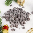 Декор «Шишки», серебро, набор 50 г - фото 36018506