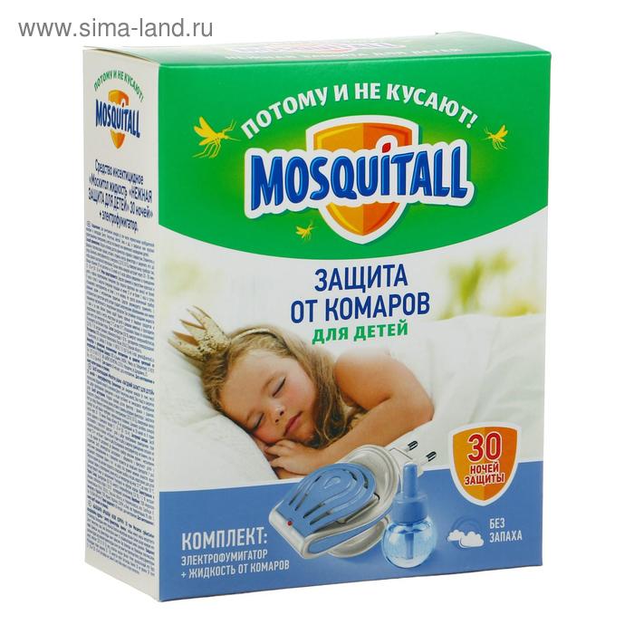 Комплект Mosquitall «Для дома и дачи»: электрофумигатор + жидкость 30 мл - Фото 1