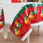 Скатерть одноразовая «С Новым годом», 182×137 см - Фото 3
