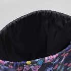Мешок для обуви 420 х 350, МСО-П, «Бабочки», чёрный - Фото 5