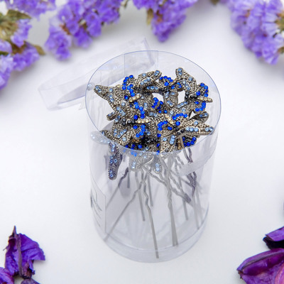 Шпилька для волос «Сказочная бабочка», 6.5 см