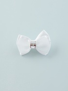 Бант для волос на резинке «Школьница», классика, 7 см, белый - Фото 5