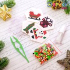 Аквамозаика «С Новым годом», 4 фигурки - Фото 3