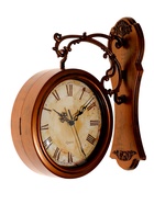 Часы настенные интерьерные «Сабатини», двусторонние, на подвесе, плавный ход, 35×30 см, d=19.5 см, от батарейки 1хАА - Фото 3