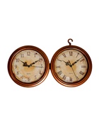 Часы настенные интерьерные «Сабатини», двусторонние, на подвесе, плавный ход, 35×30 см, d=19.5 см, от батарейки 1хАА - Фото 6