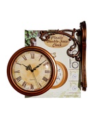 Часы настенные интерьерные «Сабатини», двусторонние, на подвесе, плавный ход, 35×30 см, d=19.5 см, от батарейки 1хАА - Фото 10