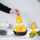 Корзинка для фруктов и хлеба Доляна «Шоко», 18×15×5 см, пластик, плетёная, коричневая - Фото 5