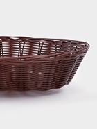 Корзинка для фруктов и хлеба Доляна «Шоко», 27×21×6 см, пластик, плетёная, коричневая 3608020 Корзинка для фруктов и хлеба Доляна «Шоко», 27×21×6 см, пластик, плетёная, коричневая 3608020
