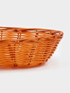 Корзинка для фруктов и хлеба Доляна «Капучино», 17×14×4 см, пластик, плетёная, коричневая - Фото 7