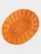 Корзинка для фруктов и хлеба Доляна «Капучино», 25×18×6.5 см, пластик, плетёная, коричневая - Фото 6