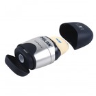 Точилка Milan Capsule Silver, 1 отверстие с контейнером, с ластиком, МИКС 3787156 - фото 16135035