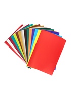 Картон цветной А4, 15 листов, 15 цветов, в папке «Радужный», мелованный 230 г/м² - Фото 2
