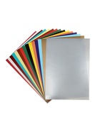 Картон цветной А4, 15 листов, 15 цветов, в папке «Радужный», мелованный 230 г/м? (комплект 2 шт) - фото 65304988