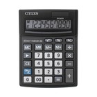Калькулятор настольный Citizen Business Line "CMB1001-BK", 10-разрядный, 103 х 138 х 24 мм, двойное питание, чёрный - фото 8402187