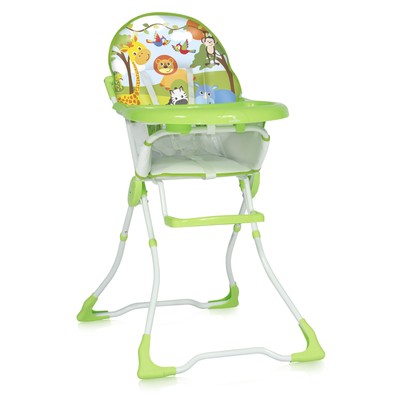 Стульчик для кормления Lorelli Marcel (Candy), Зелёный / Green  Jungle 1821