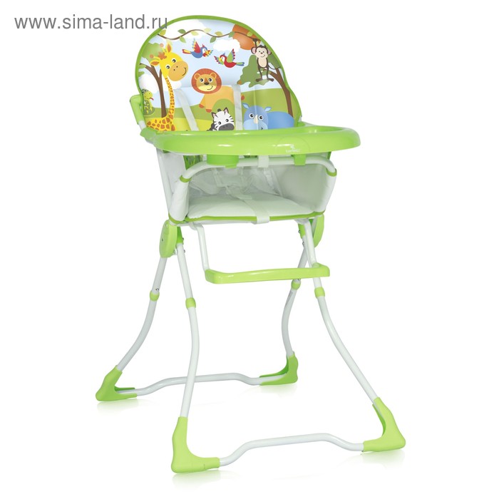 Стульчик для кормления Lorelli Marcel (Candy), Зелёный / Green  Jungle 1821 - Фото 1