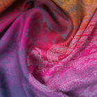 Палантин женский PJ1656_11 цвет разноцветный, р-р 70x175 - Фото 3