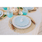 Салфетка сервировочная на стол Доляна «Одуванчик», d=38 см, бежевая - Фото 5