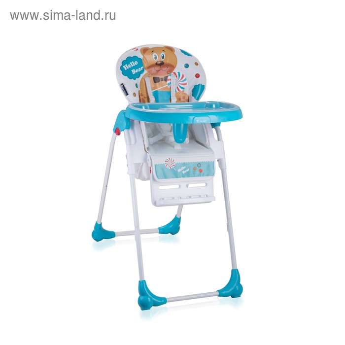 Стульчик для кормления lorelli napoli blue surf bears