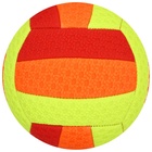 Волейбольный мяч, машинная сшивка, 18 панелей, р. 2, PVC, цвета МИКС - Фото 12