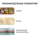Мяч волейбольный пляжный, ПВХ, машинная сшивка, 18 панелей, р. 2, цвета МИКС - фото 8402239