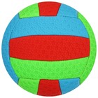 Мяч волейбольный пляжный, ПВХ, машинная сшивка, 18 панелей, р. 2, цвета МИКС - фото 211831