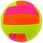 Мяч волейбольный пляжный, ПВХ, машинная сшивка, 18 панелей, р. 2, цвета МИКС - фото 8402241