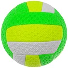 Мяч волейбольный пляжный, ПВХ, машинная сшивка, 18 панелей, р. 2, цвета МИКС - фото 211835