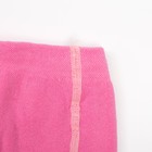 Колготки детские махровые, цвет розовый, рост 104-110 см - Фото 3