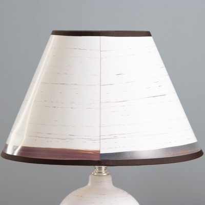 Лампа настольная керамика "Полевые цветы" Е14 25W 220В 37,5х25х25 см